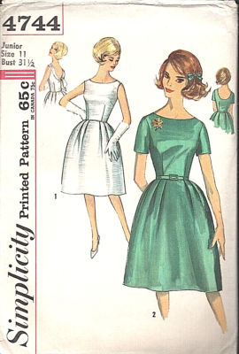 white christmas dresses McCall's 7086 Sixties Style Dolman Sleeve Evening, Party Dresses with –  Patterns Central main image 0