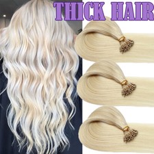 14-24 inches Nano Ring Tip Human Hair Extensions Nano Rings Beads Tip Real Hairs
