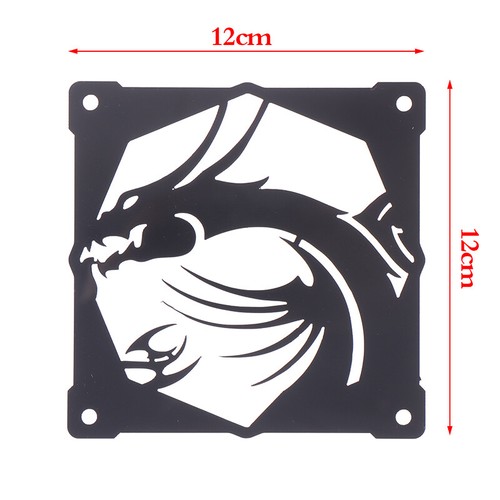 DIY 12cm*12cm Fan Cover Acrylic Cover use for 120mm fan Computer Case Cool-i- - Photo 2/14