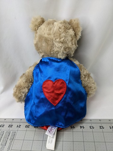 Scentsy Sebastian Super Hero Bear Plush 16 Inch Amazon Rain Scent Pak Stuffed - Imagen 7 de 15