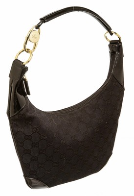 gucci monogram hobo shoulder bag
