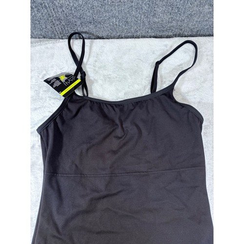 Maidenform tank top Women's 6M black Spaghetti Strap tummy control Shapewear NWT - Picture 8 of 8