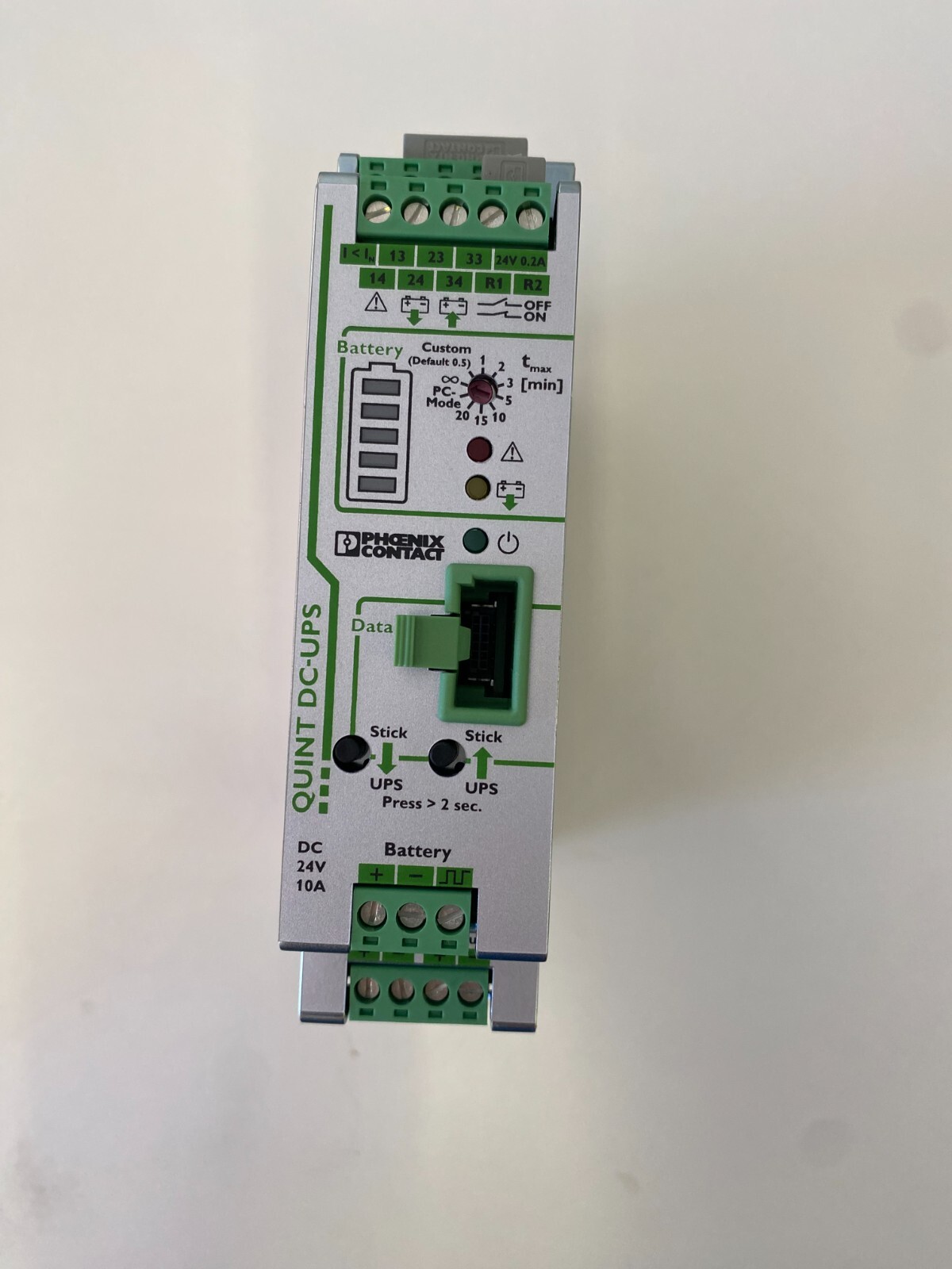 QUINTUPS/ 24DC/ 24DC/10 Uninterruptible power supply Fedecámaras