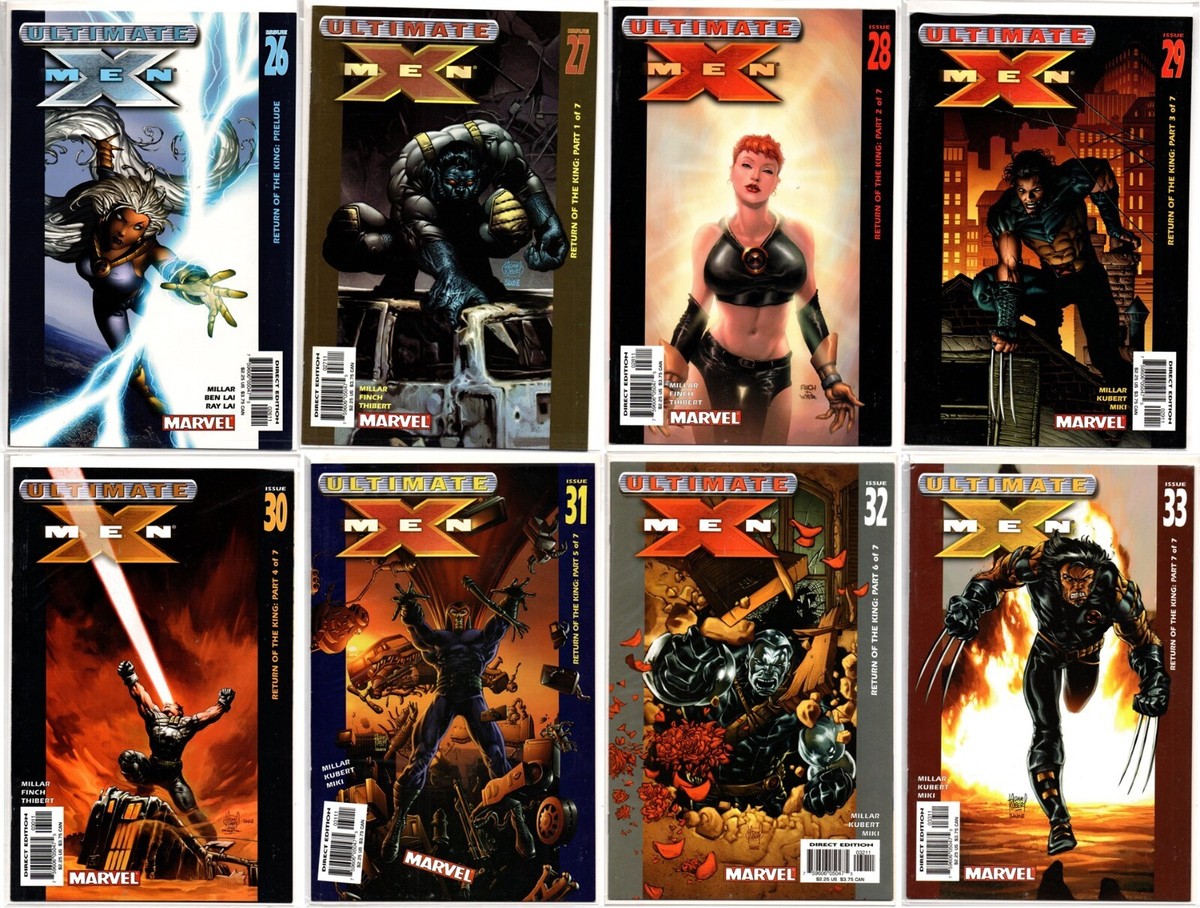 Ultimate X-Men #1-100, Annual 1-2 Complete Series Marvel