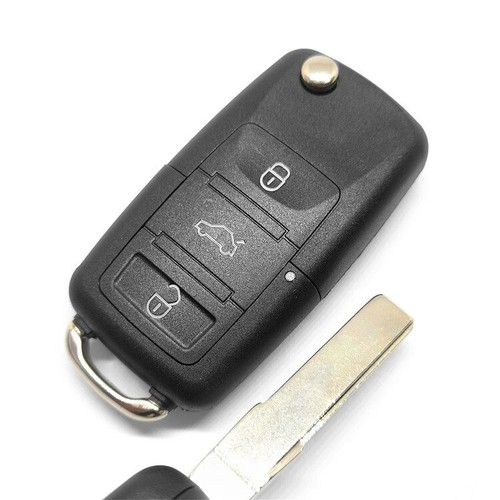 3 Button Flip Key Remote Fob Case Housing Shell For Seat Leon MK2 2006 - 2012 - Picture 12 of 12