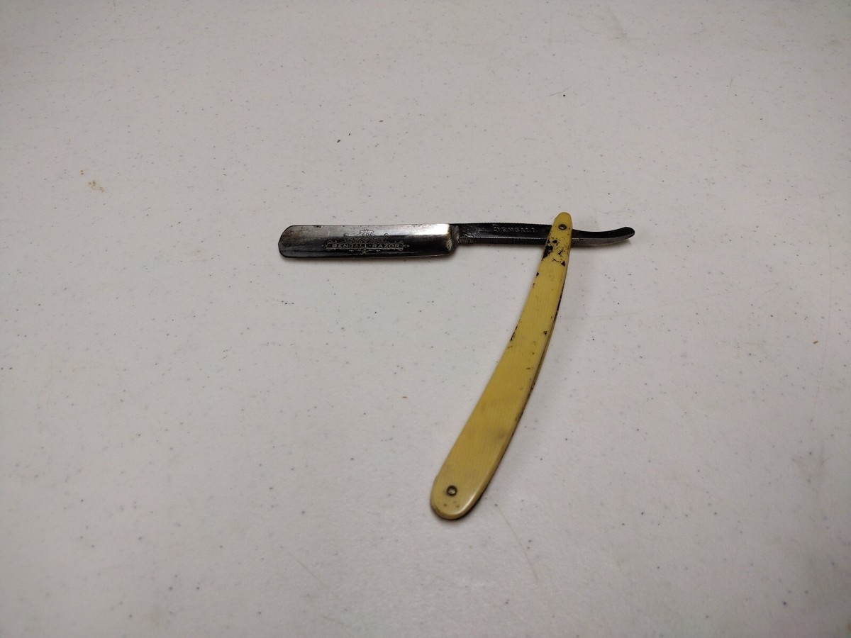 Antique T.R. Cadman & Sons Bengall Full Conclave Straight Razor