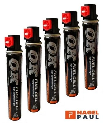 OK Gas Gaskartusche Fuel Cell Brennstoffpackung für Tjep,Makita,BeA,Reich,etc