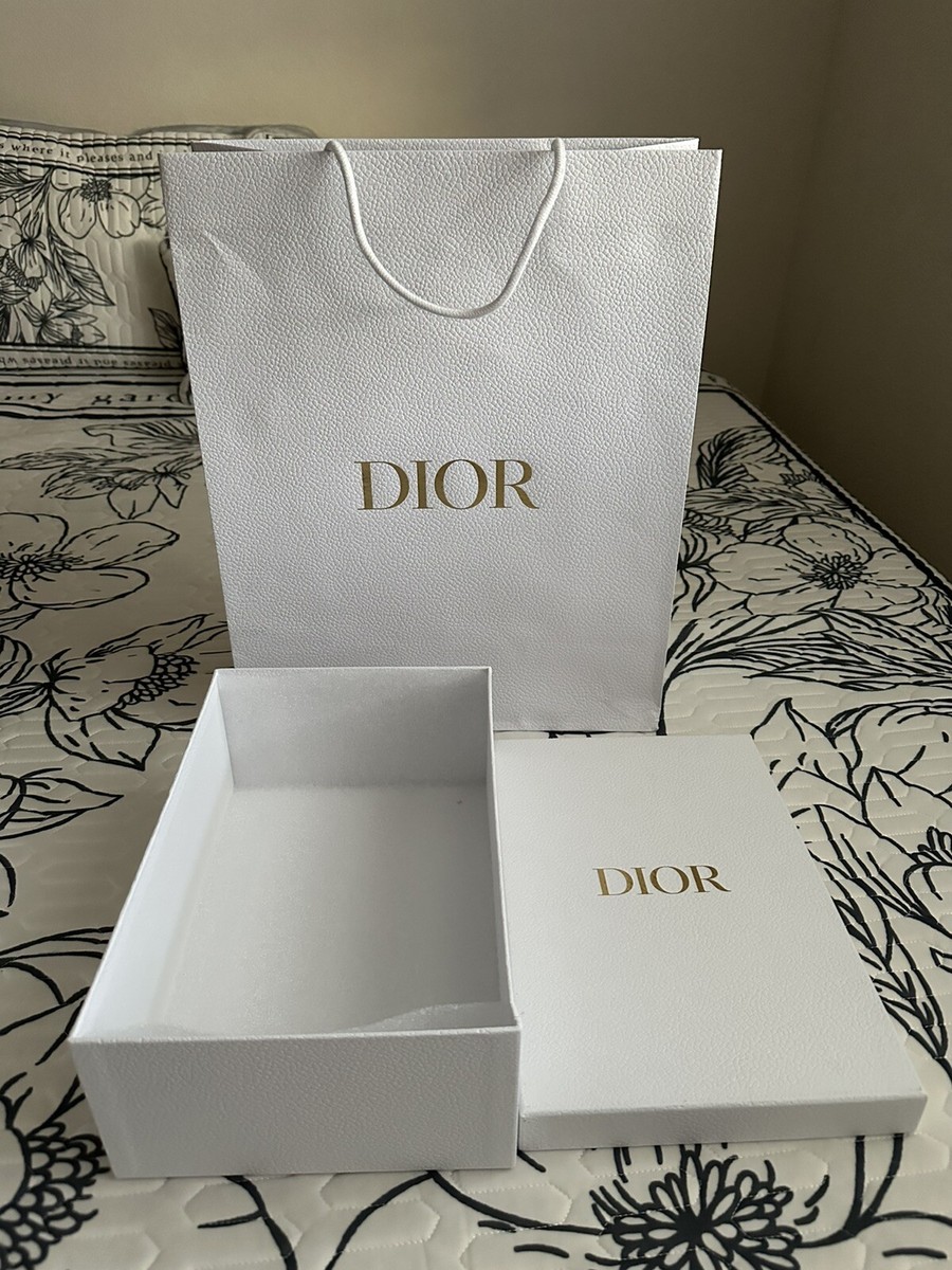 Dior box and Bag.See pics For Size. Good Condition | eBay