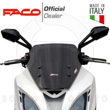 CUPOLINO FUME' FACO 28340 + KIT ATTACCHI KYMCO XCITING R 300 500 2009 - 2014