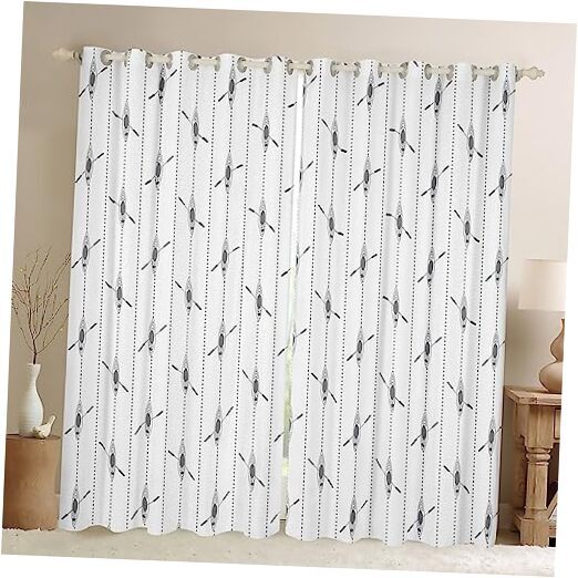 Lake Curtains for Bedroom Living Room for Kids 42