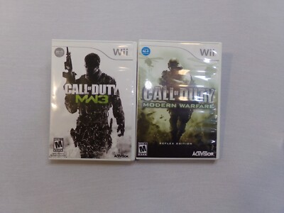 Call of Duty MW3 Modern Warfare Wii Games Complete with