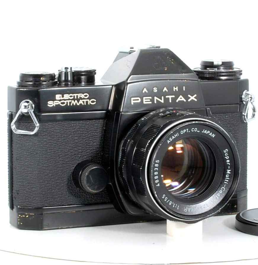 SMC TAKUMAR 1：1.8 55mm ➕　PENTAX ES II Near Mint* Pentax ESII ES II Black Film Camera SMC Takumar