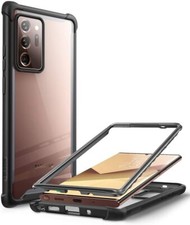 i-Blason for Samsung Galaxy Note20 Ultra 6.9" Dual Layer Case Rugged Clear Cover