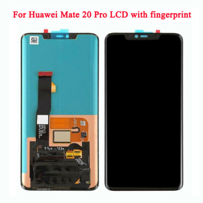 Passend für Huawei Mate 20 Pro Fingerabdruck Bildschirm-LCD-Touchscreen Digitizer