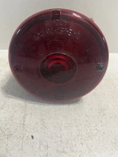 - Vintage Red Light Lens Antique Car Parts Made In USA Untested 