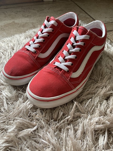vans old skool brick red