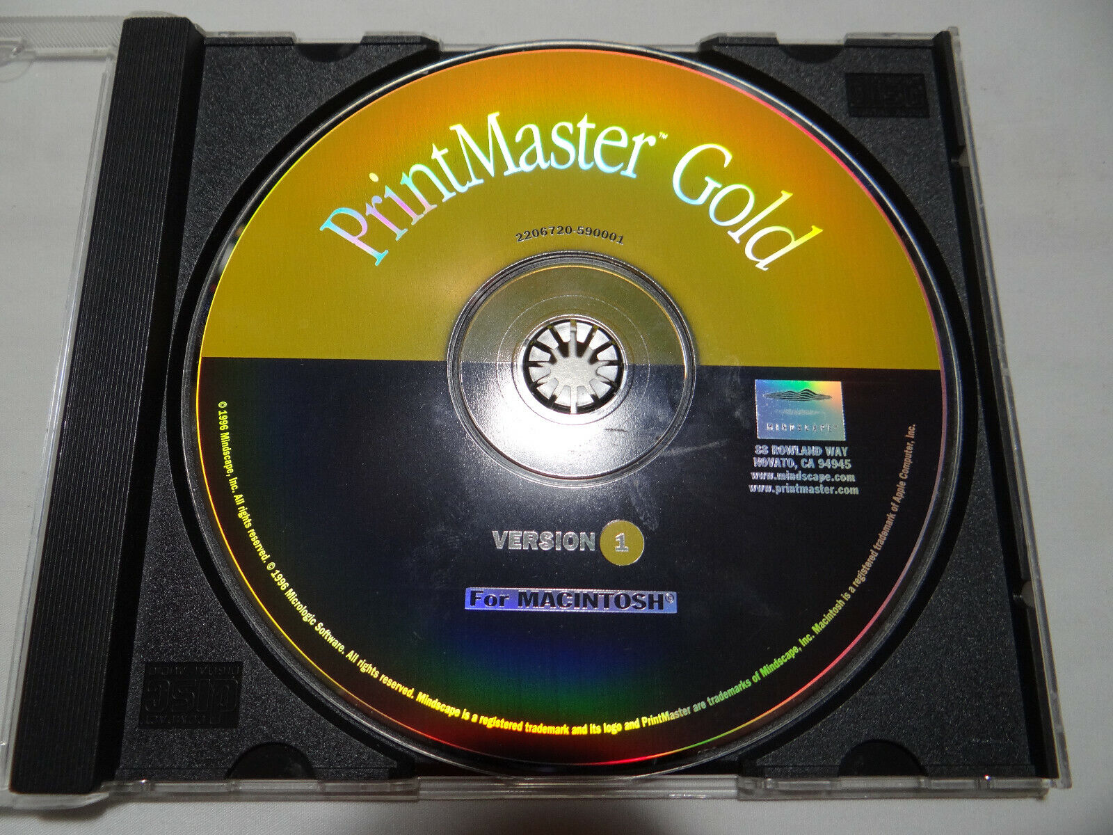Print Master Gold - for Maciintosh CD