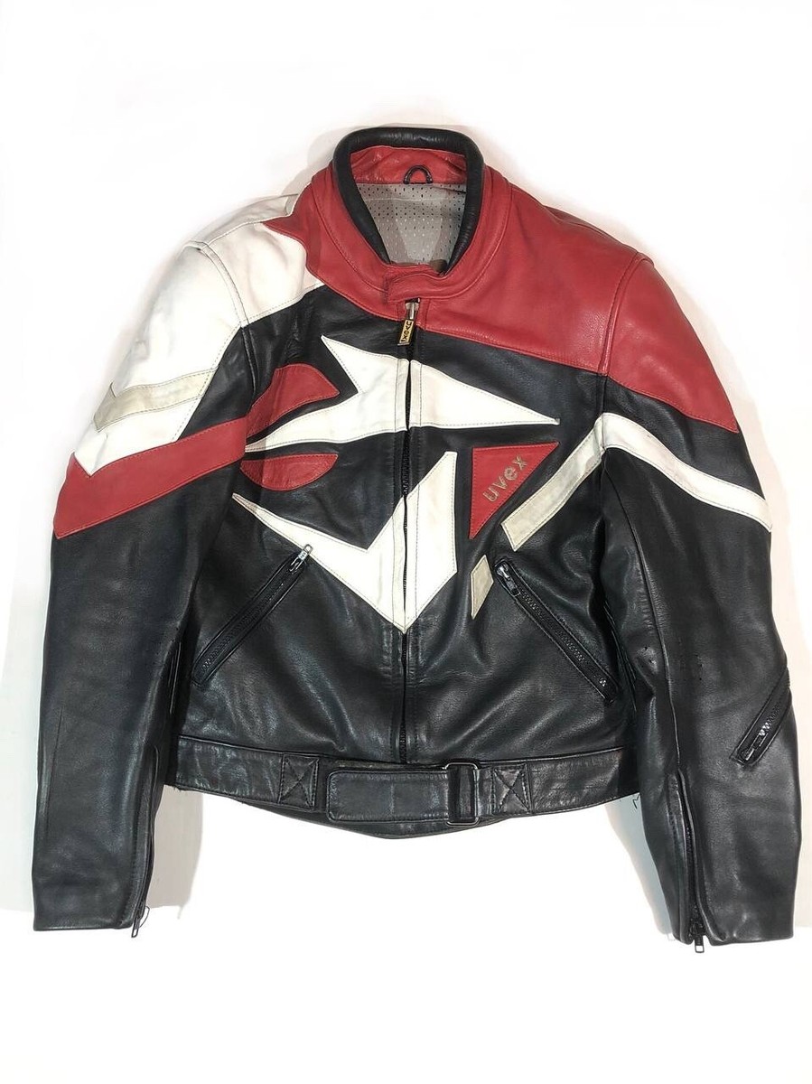 Uvex Avangarde Racing Moto Leather Jacket Vintage | eBay UK