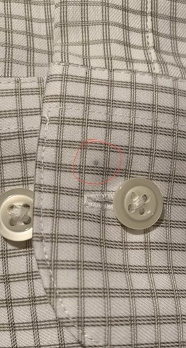 Pronto Uomo Mens Wearhouse Mens Green Check Dress Shirt 18.5 34/35 *NWT DEFECT* - 第 10/18 張圖片