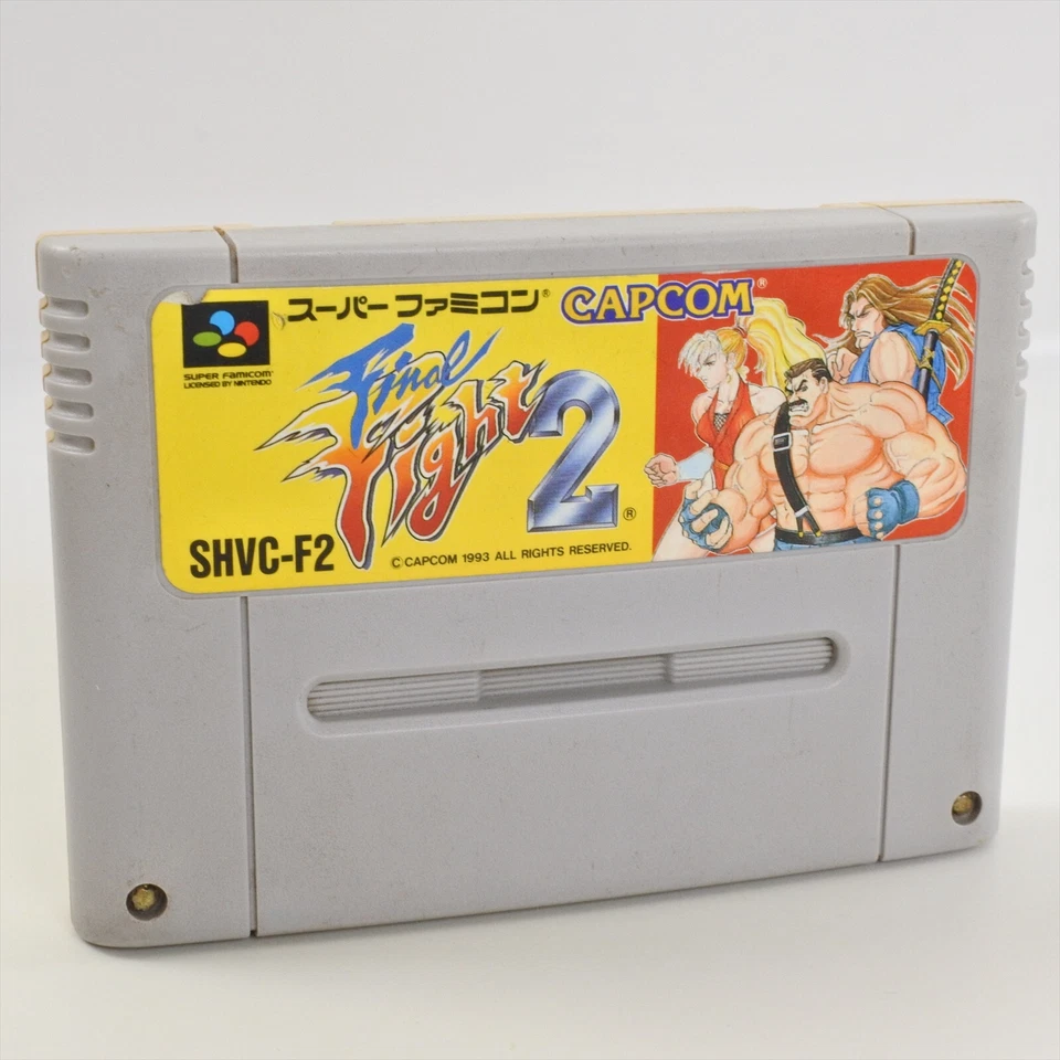 Super Famicom FINAL FIGHT 2 Capcom Cartridge Only Nintendo sfc - Image 2 of 2