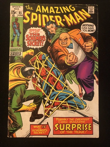 AMAZING SPIDER-MAN 85 4.0 4.5 MARVEL 1970 KINGPIN COVER SMS