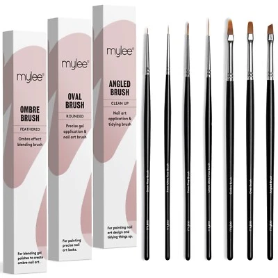 Mylee Nail Art Design Brushes Gel Polish Painting Drawing Liner Manicure Tool