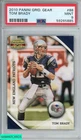 2010 PANINI GRIDIRON GEAR TOM BRADY #88 NEW ENGLAND PATRIOTS PSA 9 MINT