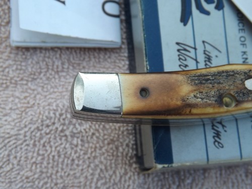 CASE XX USA 4 DOT 1989 TOASTED STAG GUNSTOCK JACK KNIFE 52032 SSP NEW BOX - Picture 3 of 13