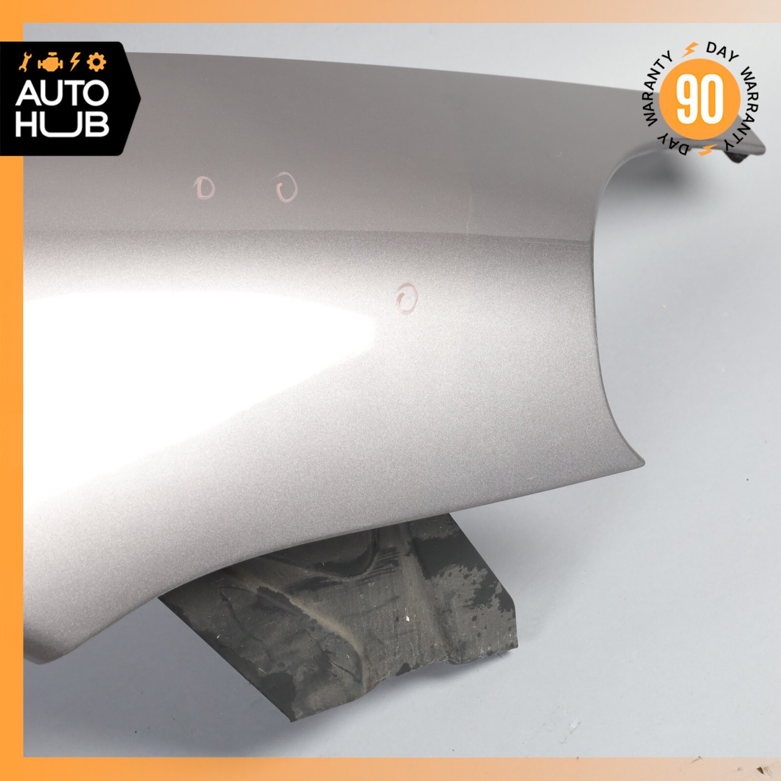 02-07 Maserati Spyder 4200 M138 Right Passenger Side Fender Assembly Silver OEM
