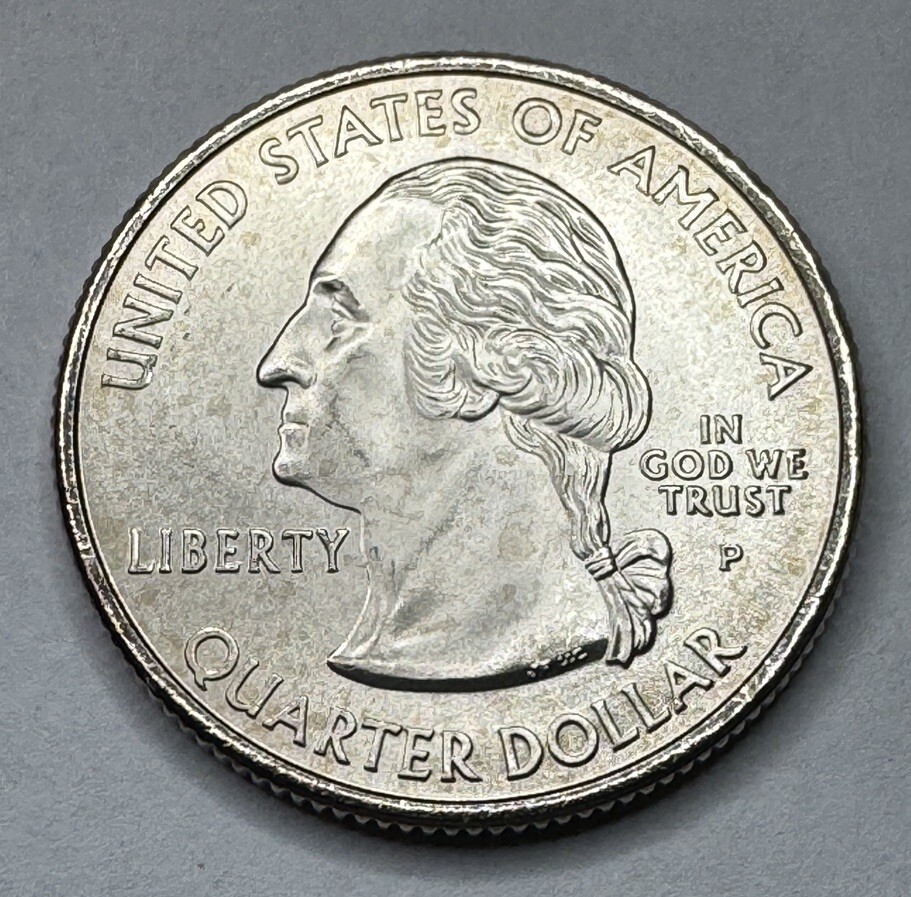 【新品未使用】2008年発行 アラスカ州Quarter 1 ロール 2008 D Alaska State Quarter. Uncirculated From US Mint roll