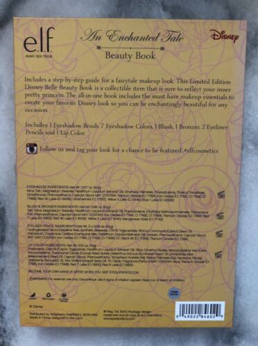 ELF X Disney Belle An Enchanted Tale Beauty Book Makeup Kit Beauty and the Beast - Picture 8 of 8