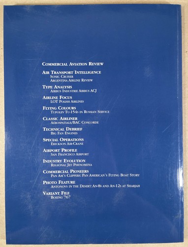FLIGHTPATH PREMIER VOLUME: INTERNATIONAL JOURNAL COMMERCIAL AVIATION Autumn 2003 - Picture 12 of 12