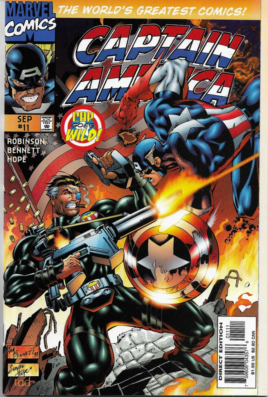 CAPTAIN AMERICA (1996) #11 - Back Issue (S)