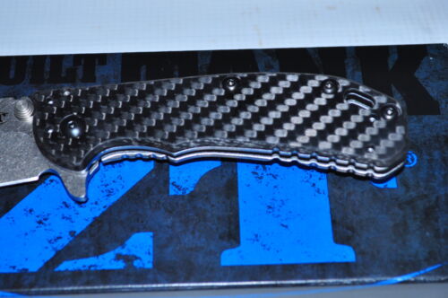 Kershaw Zero Tolerance 0566CFELMAX KLINGE Hinderer Ordner Kohlefaser Griff USA - Bild 7 von 11