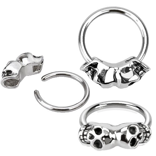 Wanna Hear Harder Faster Deeper 3 Solid Surgical Steel Ball 10g Frenum Horseshoe