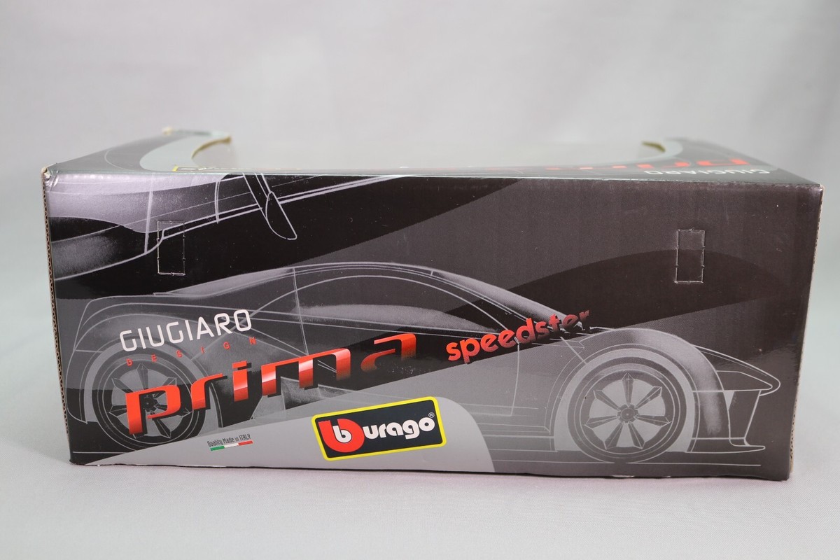 LJ426 BURAGO GIUGIARO DESIGN 1/18 1:18 Voiture Prima speedster vert