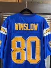 Vintage SIGNED Kellen Winslow #80 San Diego Chargers NFL Jersey Autographed
