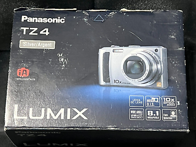 Panasonic LUMIX DMC-TZ4 8.1MP Digital Camera - Black for Panasonic LUMIX DMC-TZ4 8.1MP Digital Camera - Black for