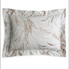 2 FRETTE Flourish Arredo Standard pillow Shams gray Grigio Tabacco