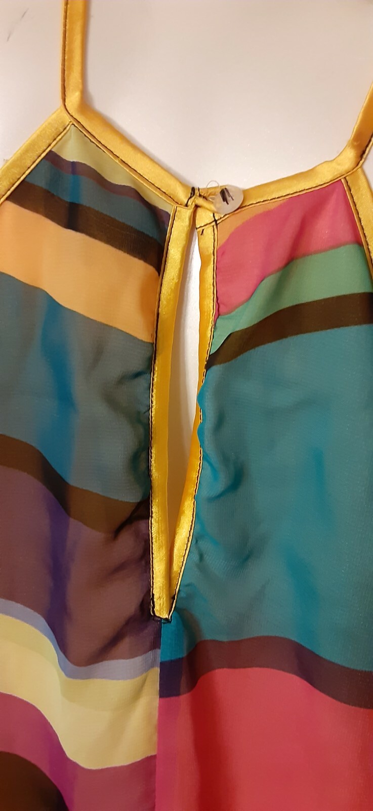 Double Zero Spaghetti Strap Sleeveless Ruffled Li… - image 3