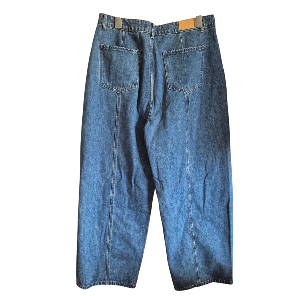 The Self Styler Womens Size 18 Bohdi Barrel Mid Wash Blue Denim Jeans - image 3 of 4