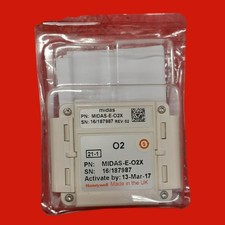 Honeywell Analytics MIDAS-E-O2X Gas Detector Sensor Cartridge for Oxygen (O2)