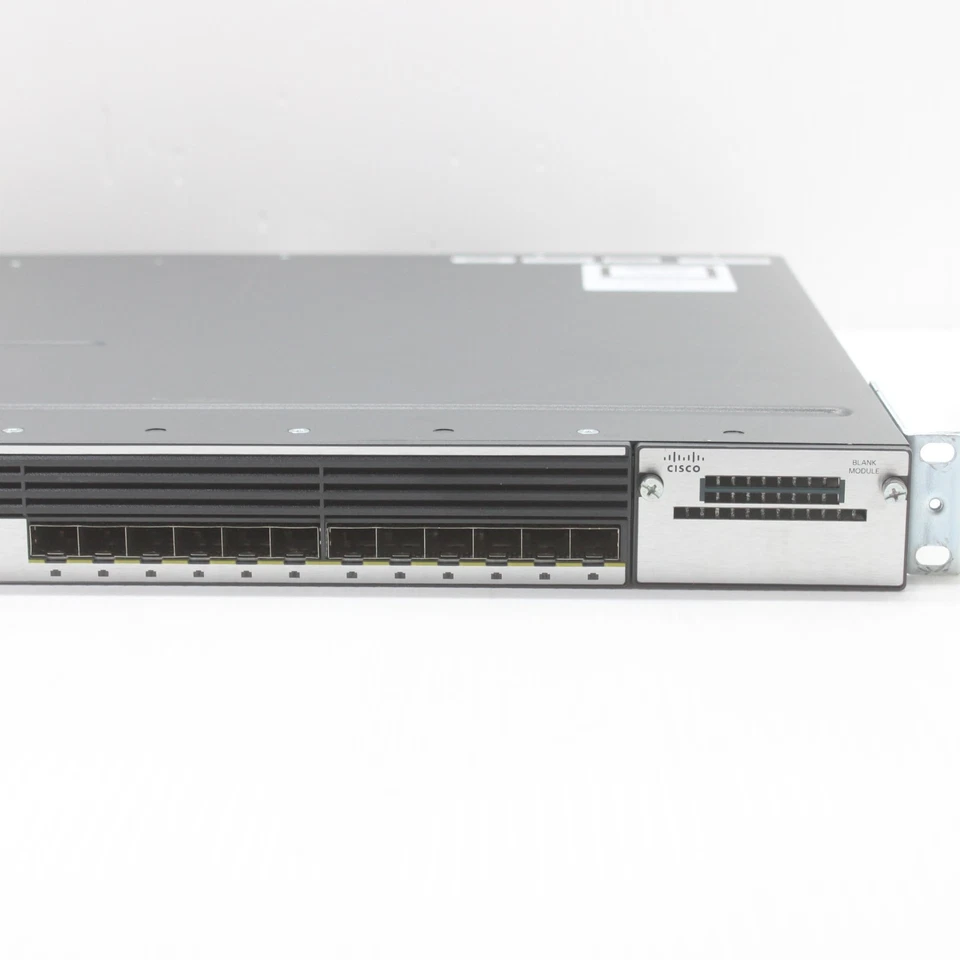 Cisco Catalyst WS C3750X 12S S Ethernet Switch 12 Port 1Gbps Layer 3 - Image 4 of 4