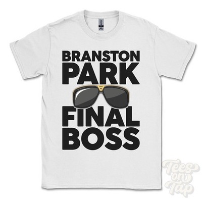 Branston Park Final Boss T-SHIRT lustiges Weihnachtsgeschenk Heighington Lincolnshire