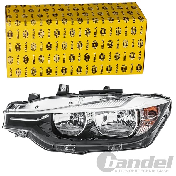 Hella Halogen Scheinwerfer H7/H7 Links Passend FüR Bmw 3Er F30 + Touring F31-image