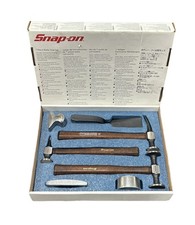 Snap-on Tools Usa Nos 7pc Hammer Dolly Auto Body Tool Set 2007bfb