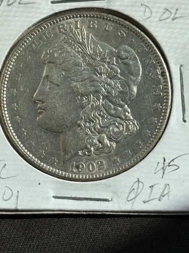 U.S    SILVER   1902   MORGAN DOLLAR - XF+