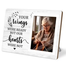 Memorial Photo Frame, Sympathy Gift for Loss Loved Ones, in My Heart, in Lovi...