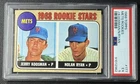 NOLAN RYAN JERRY KOOSMAN PSA 5 1968 TOPPS BASEBALL #177 ROOKIE STARS RC CENTERED