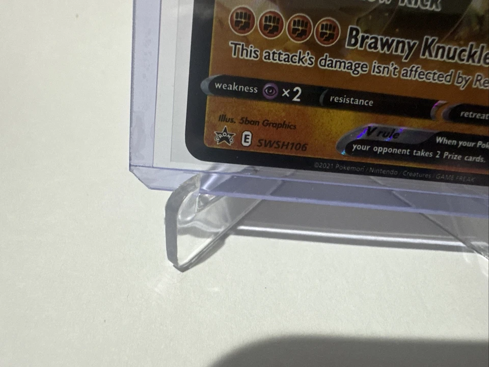 Single Strike Urshifu V SWSH106 SWSH: Sword & Shield Promo Cards Holo - Image 4 of 4